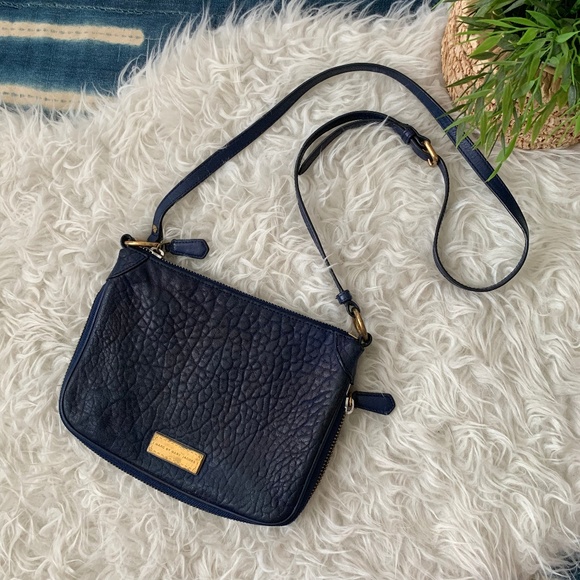 Marc By Marc Jacobs Handbags - Marc by Marc Jacobs | Washed Up Mini Zip Navy Bag